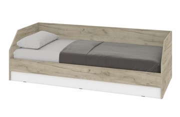 Кровать в детскую Modern О81, Серый дуб - Белый в Орске