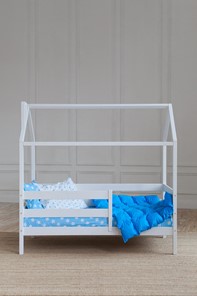 Детская кровать Домик, цвет белый в Орске
