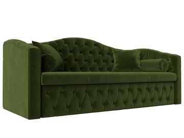 Диван-кровать Мечта, Зеленый (Микровельвет) в Бузулуке