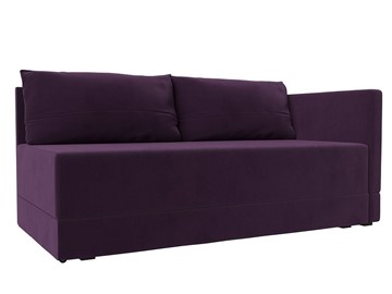 Диван-кровать Никас, Фиолетовый (Велюр) в Орске