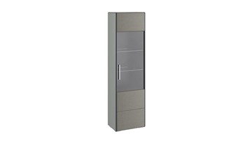 Шкаф Наоми для посуды, цвет Фон серый, Джут ТД-208.07.25 в Орске