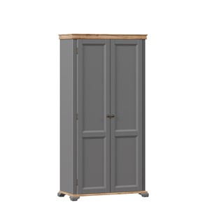 Шкаф в гостинную двухстворчатый Амели (Оникс серый) ЛД 642.880 в Орске
