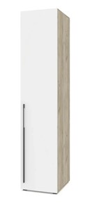 Одностворчатый шкаф С13, Серый дуб/Белый в Бузулуке