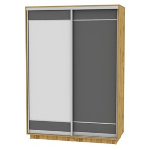 Шкаф 2-дверный Весенний HK5, 2155х1514х600 (D1D2), ДВ-Графит в Орске