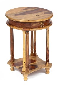 Столик кофейный Бомбей - 1149  палисандр, 45*45*60, натуральный (natural) арт.10049 в Бузулуке