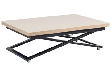 Журнальный стол-трансформер Compact GL, Капучино/Черный в Орске