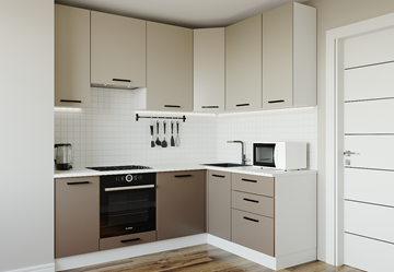 Модульная кухня Латте-2200х1600 в Оренбурге