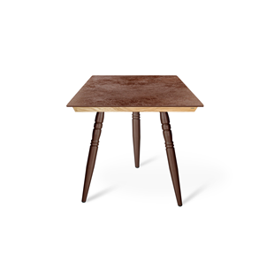 Керамический стол SHT-TU15 (3 шт.)/ТT8 60/60 (медный металлик/прозрачный лак/коричневая сепия) в Бузулуке
