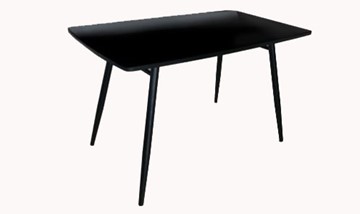 Стеклянный обеденный стол Брик, черный в Бузулуке