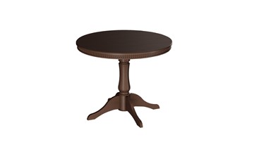 Круглый стол на кухню Орландо Т1, цвет Орех темный (Б-111.02.1) в Бузулуке