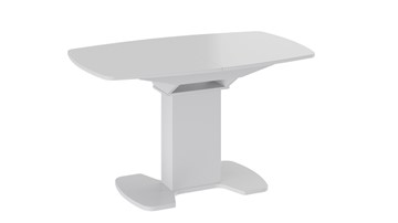 Стеклянный стол Портофино (СМ(ТД)-105.02.11(1)), цвет Белый глянец/Стекло белое в Бузулуке