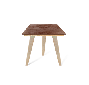 Керамический кухонный стол SHT-TU16 (3 шт.)/ТT8 60/60 (прозрачный лак/прозрачный лак/коричневая сепия) в Бузулуке