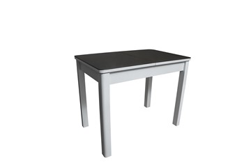 Стеклянный стол Айсберг-1СТ белое-черное в Орске