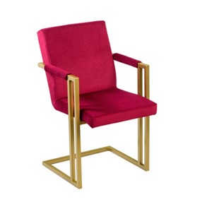 Обеденный стул Бруно, Золото/Аврора 11(бордовый) в Орске