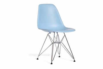 Обеденный стул derstuhl DSL 110 Chrom (голубой) в Бузулуке