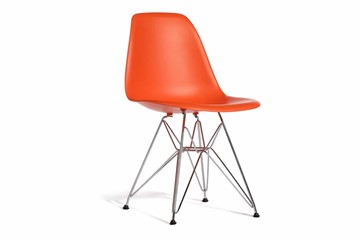 Обеденный стул derstuhl DSL 110 Chrom (оранжевый) в Бузулуке