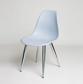 Обеденный стул derstuhl DSL 110 Milan Chrom (светло-серый) в Бузулуке