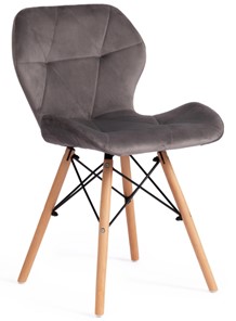 Обеденный стул STUTTGART (mod. 74) 50х47х73 серый (HLR 24)/натуральный арт.17222 в Бузулуке
