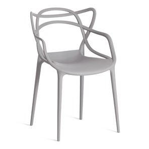 Стул Cat Chair (mod.028) пластик, 54,5*56*84 серый, арт.13276 в Бузулуке