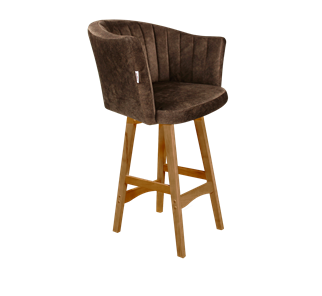 Полубарный стул SHT-ST42-1 / SHT-S65-1 (кофейный трюфель/светлый орех) в Орске