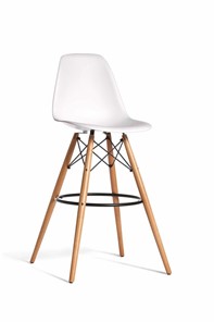 Барный стул derstuhl DSL 110 Wood bar (белый) в Орске