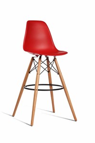 Барный стул DSL 110 Wood bar (красный) в Орске
