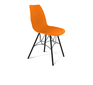 Обеденный стул SHT-ST29/S100 (оранжевый ral2003/черный муар) в Орске
