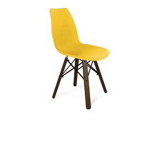 Кухонный стул Sheffilton SHT-ST29/S70 (желтый ral 1021/темный орех/черный) в Бузулуке