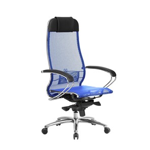 Кресло офисное Samurai S-1.04, синий в Орске