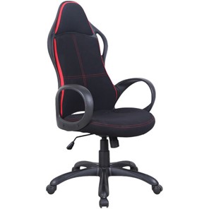 Компьютерное кресло Brabix Premium Force EX-516 (ткань, черное/вставки красные) 531571 в Бузулуке