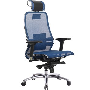 Компьютерное кресло Samurai S-3.04, синий в Орске
