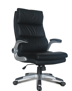 Офисное кресло Brabix BRABIX "Fregat EX-510", рециклированная кожа, черное, 530863 в Бузулуке