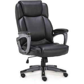 Офисное кресло Brabix Premium Favorite EX-577 (пружинный блок, рециклированная кожа, черное) 531934 в Бузулуке