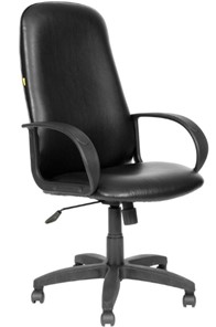 Кресло офисное CHAIRMAN 279, экокожа, цвет черный в Орске