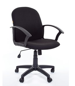 Кресло офисное CHAIRMAN 681 Ткань C-3 черное в Бузулуке