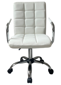 Кресло компьютерное C8545 белый в Бузулуке