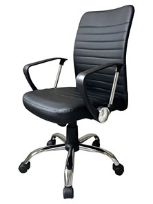 Кресло офисное С 161 W черный в Бузулуке