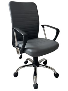 Кресло компьютерное С 161 W серый в Бузулуке
