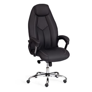 Офисное кресло BOSS Lux, кож/зам, черный, арт.21151 в Орске