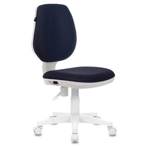 Офисное кресло BRABIX "Fancy MG-201W", без подлокотников, пластик белый, серое, 532412, MG-201W_532412 в Бузулуке