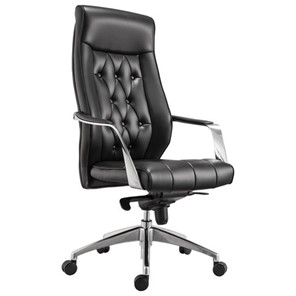 Офисное кресло BRABIX PREMIUM "Sonata EX-754", мультиблок, алюминий, экокожа, черное, 532491 в Орске