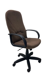 Кресло офисное Менеджер коричневый в Орске