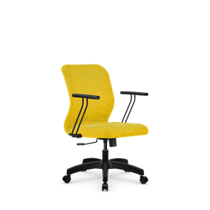 Офисное кресло SU-Mr-4/подл.109/осн.001 желтый в Бузулуке