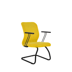 Кресло офисное SU-Mr-4/подл.109/осн.008 желтый в Орске