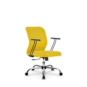 Кресло SU-Mr-4/подл.110/осн.003 желтый в Бузулуке