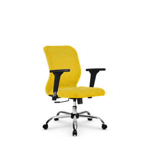 Кресло SU-Mr-4/подл.200/осн.003 желтый в Бузулуке