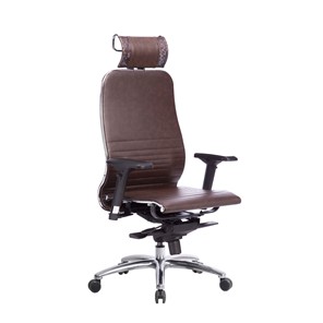 Офисное кресло Samurai K-3.04 темно-коричневый в Бузулуке