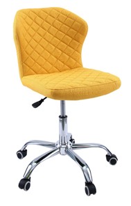 Кресло офисное KD-31, ткань Elain №20 желтый в Бузулуке