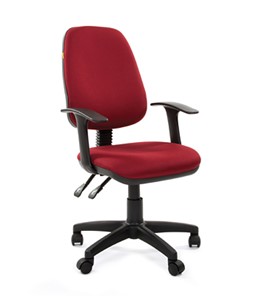 Офисное кресло CHAIRMAN 661 Ткань стандарт 15-11 красная в Бузулуке