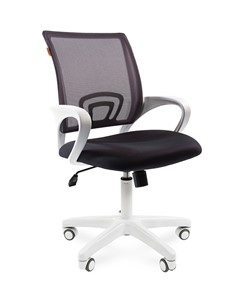 Офисное кресло CHAIRMAN 696 white, tw12-tw04 серый в Орске